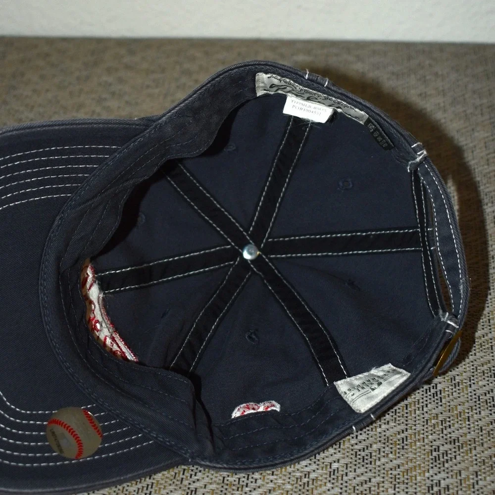 Titleist Baseball Hat Mens OSFA Navy Excellent Boston Red Sox TH9MLB-BSOX